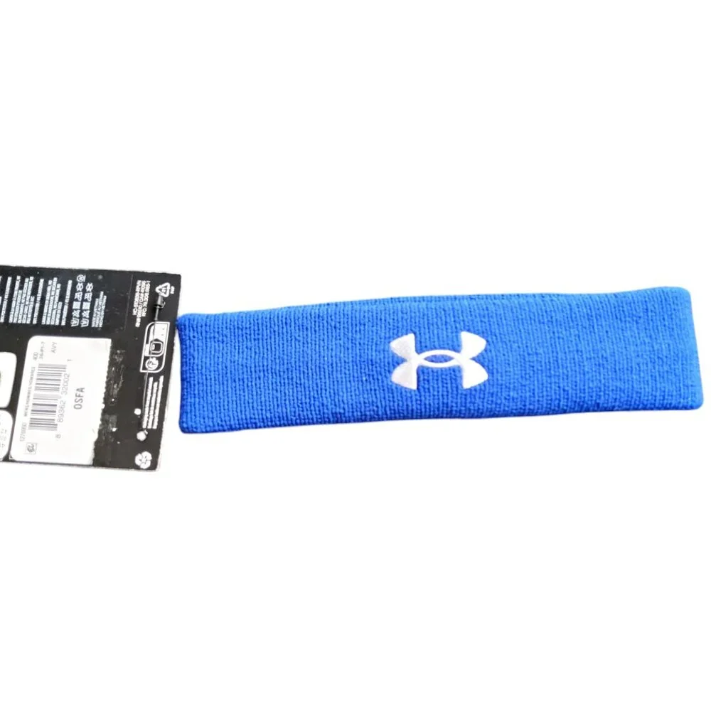 Under Armour Headband Sport Mens Blue New